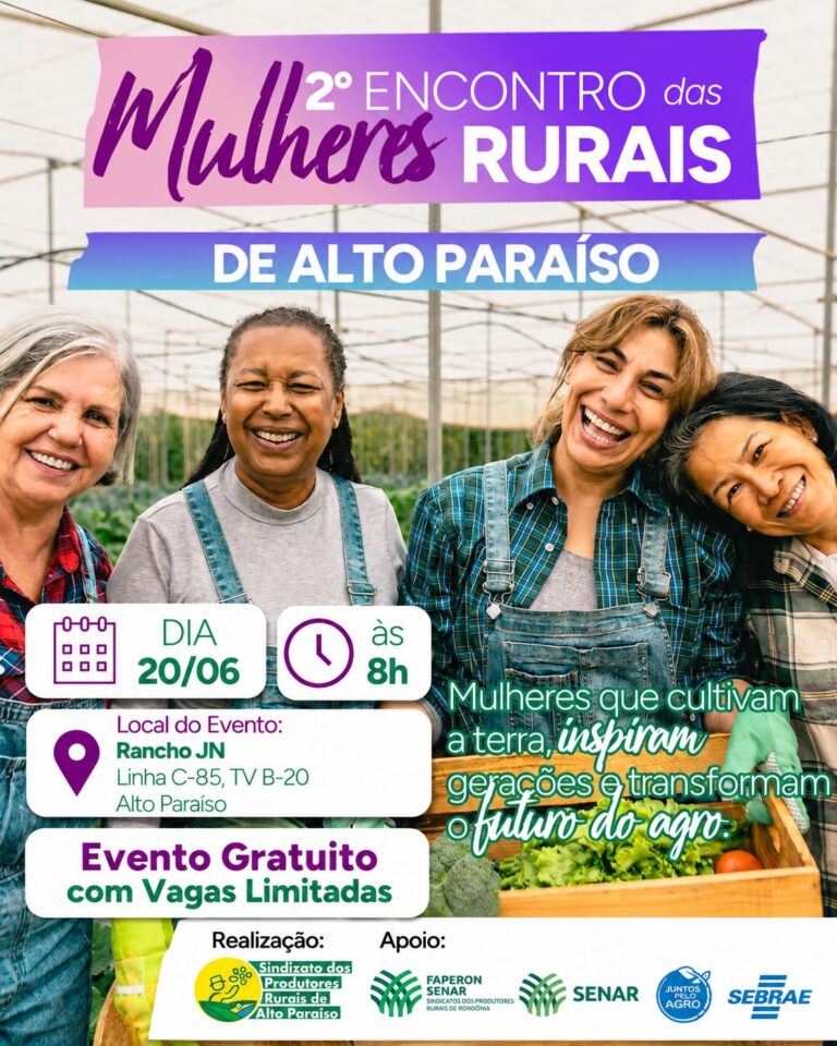 💜 2º ENCONTRO DAS MULHERES RURAIS DE ALTO PARAÍSO 💜🌾