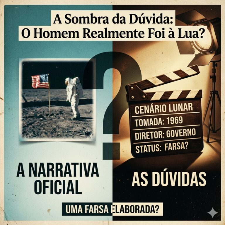 A sombra da dúvida: por que muitos questionam o pouso na lua?