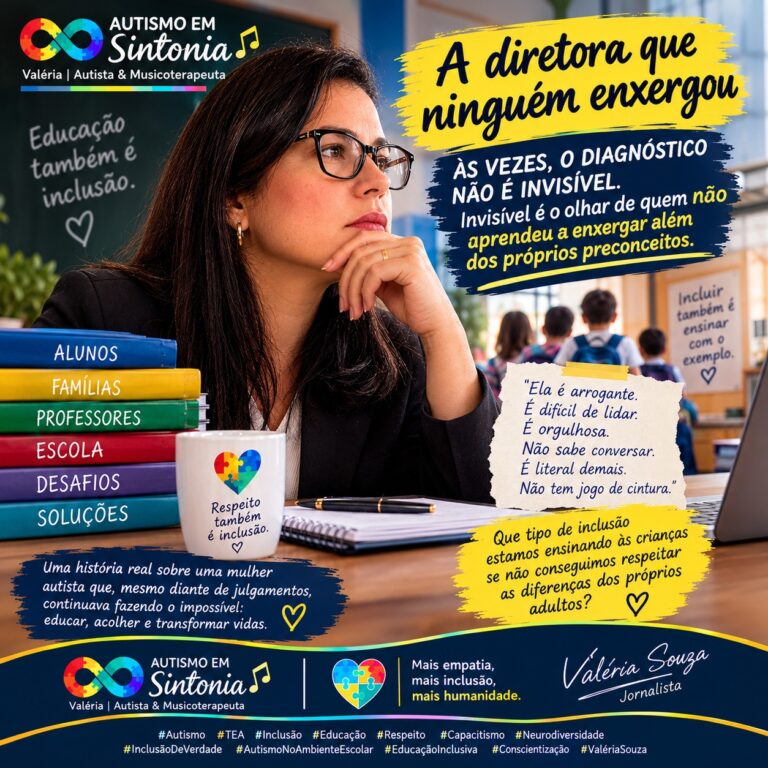 Valéria Souza* A DIRETORA QUE NINGUÉM ENXERGOU